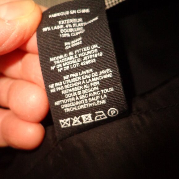 Theory Sleeveless Fitted Dress Size 2 Fully Lined Black/White Mini Houndstooth - Picture 9 of 12